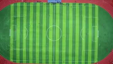 无人机航拍足球比赛3视频的预览图